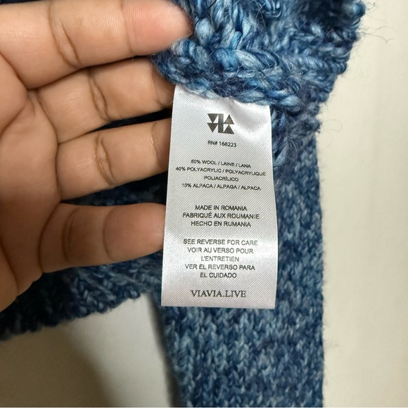 ViaVia. Live The Boxy Zip Cardigan - Picture 5 of 7